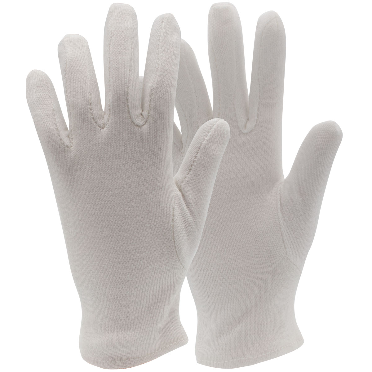 Baumwoll-Trikot-Handschuh, mittelschwere Qualität