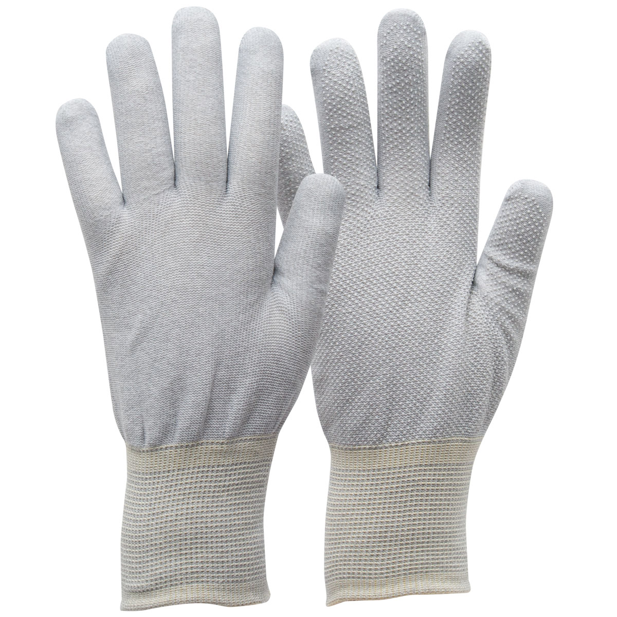 1R850 Nylon-Kupfergarn-Handschuh mit PU-Innenhandbeschichtung
