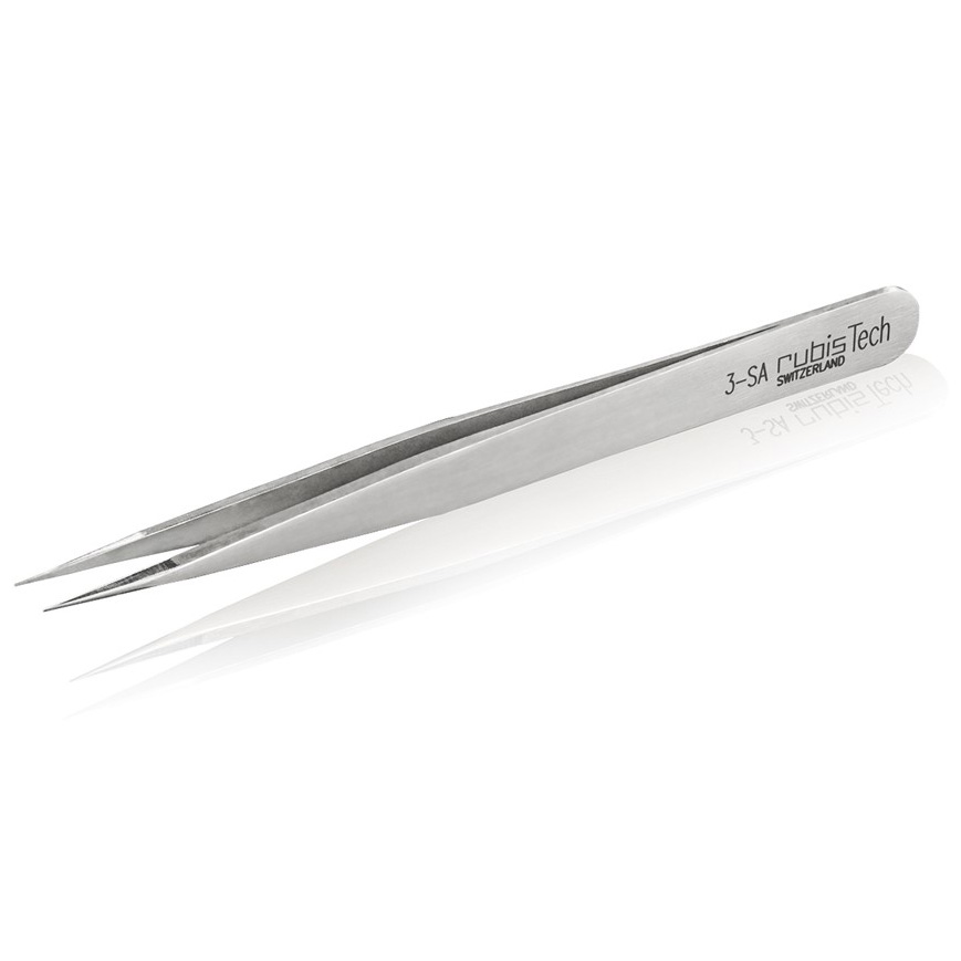 Rubis Feinpinzette 3 SA antimagnetisch