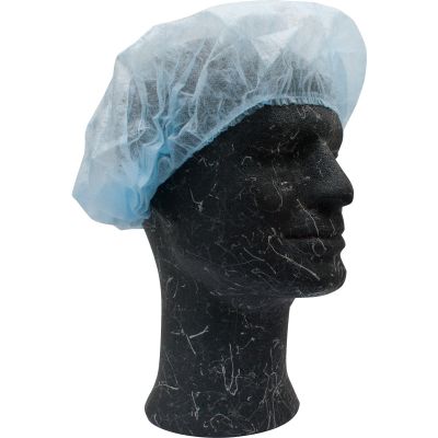 Vlieshaube, Barettform, PP, 58 cm,  Spenderkarton