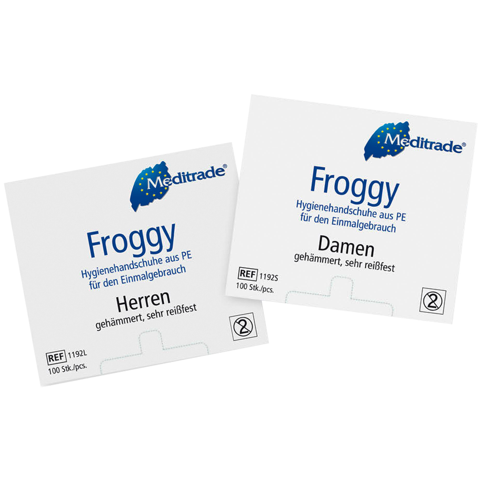 Meditrade® Froggy™ PE-Einmalhandschuh, puderfrei