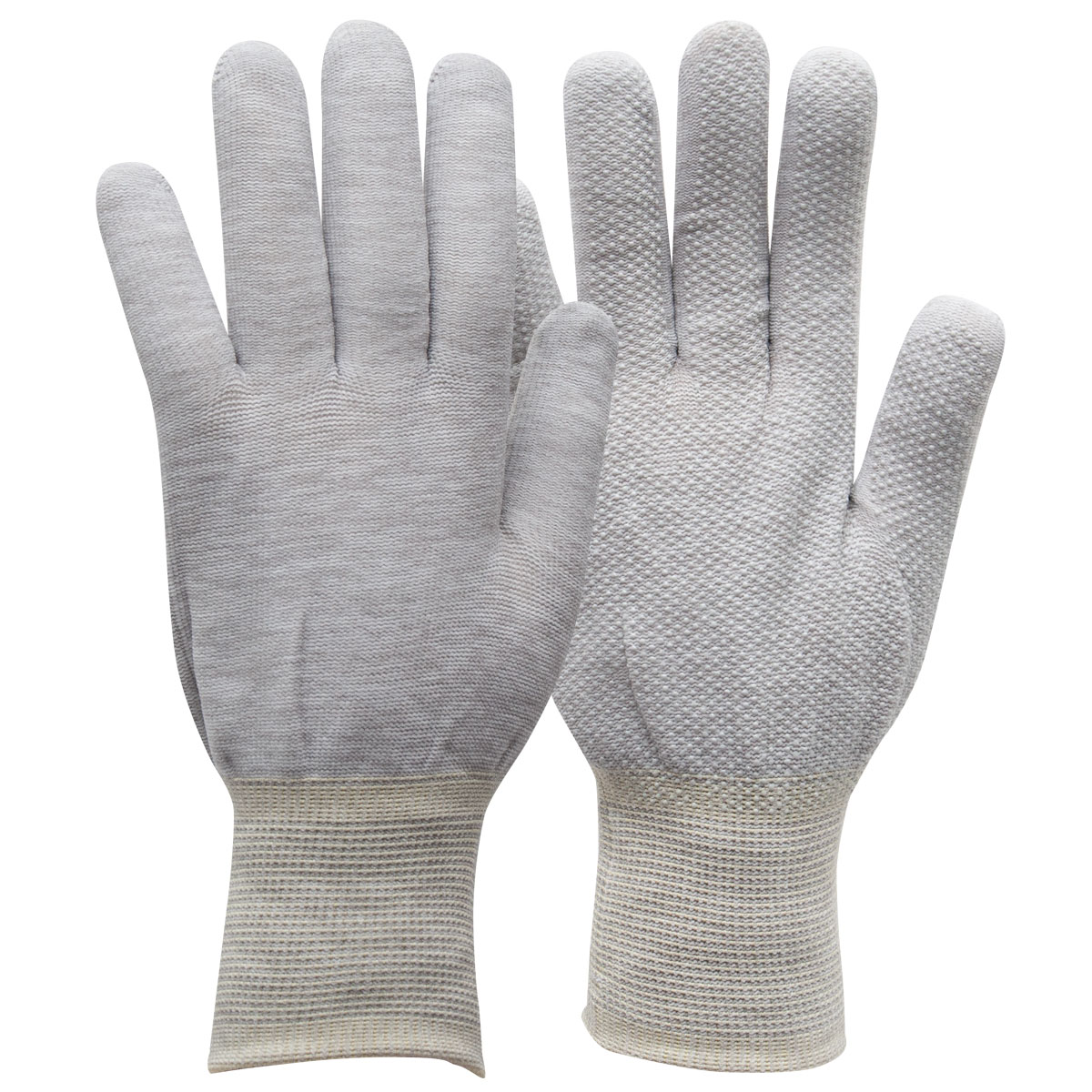 1R680 Nylon-Handschuh mit PVC-Noppen
